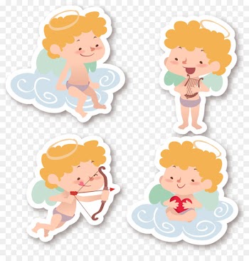Cupid Dia dos Namorados Love - Love Cupid Stickers 