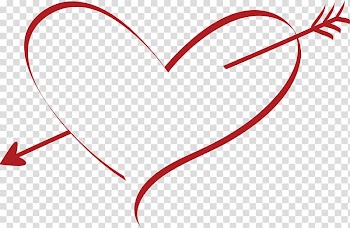Cupid Heart Arrow , cupid transparent background PNG clipart