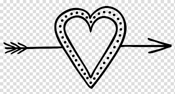 Cupid Heart Euclidean , cupid arrow heart-shaped pattern of transparent background PNG clipart