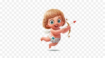 Cupid Illustration - Cute Cupid Doll 
