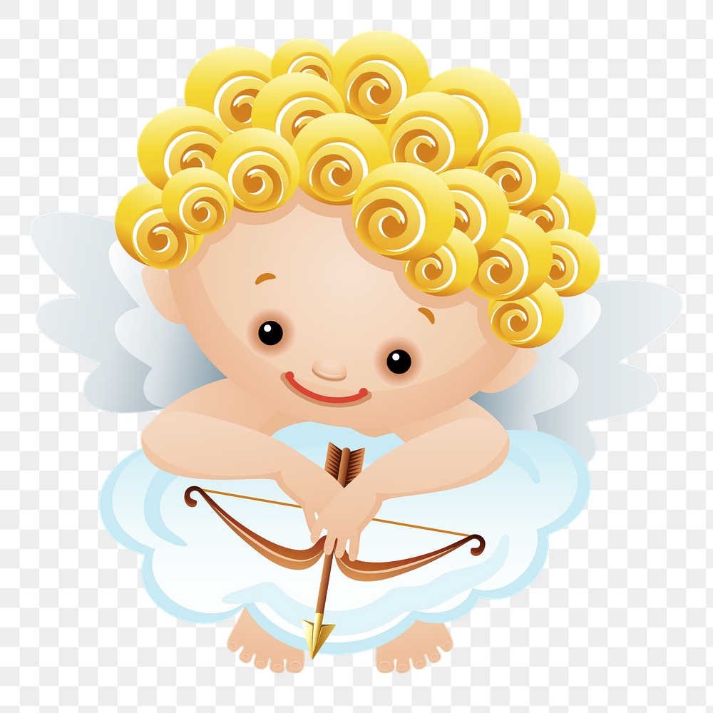 Cupid png sticker, Valentine's celebration | Free PNG - rawpixel
