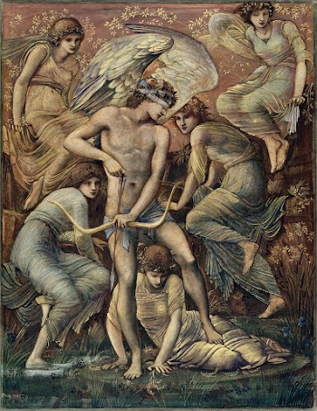 Cupid&rsquo;s Hunting Fields (1885) drawing… | Free public domain illustration