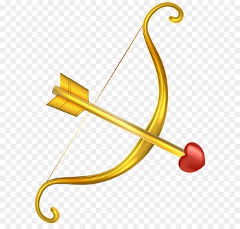 Cupid's bow Heart iPhone 6 Clip art - Cupid Bow PNG Transparent Clip Art 