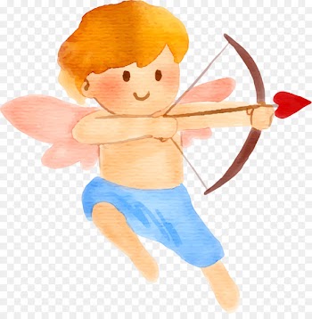 Cupid Vector graphics Watercolor painting Image - angelitos mockup 