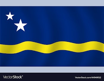 curacao flag background