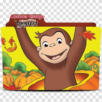 Curious George A Halloween Boofest Folder Icon, Curious George A Halloween Boofest transparent background PNG clipart