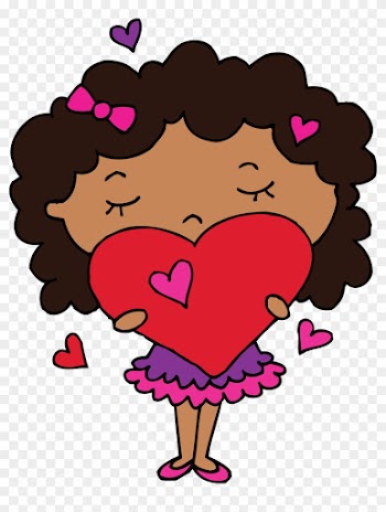 Curly Girl Clip Art