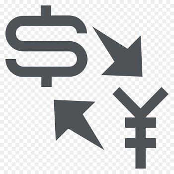 Currency Banknote Bureau de change Yen sign Dollar sign -  
