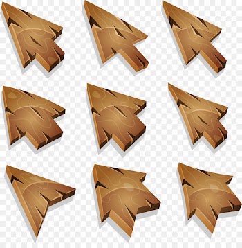 Cursor Arrow Illustration - Vector arrow 