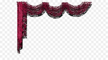 Curtain Clip art - Curtain Decor Transparent PNG Clipart 