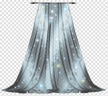 Curtain Light Blue Drapery, cortinas transparent background PNG clipart