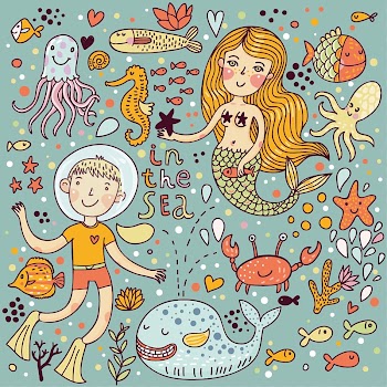 Curtain ring Shower Window Bathroom, Color printing mermaid transparent background PNG clipart