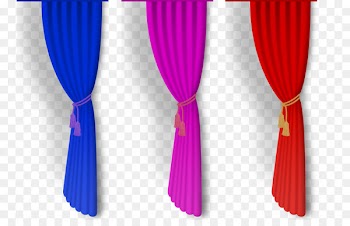 Curtain Textile Necktie - Color curtains 