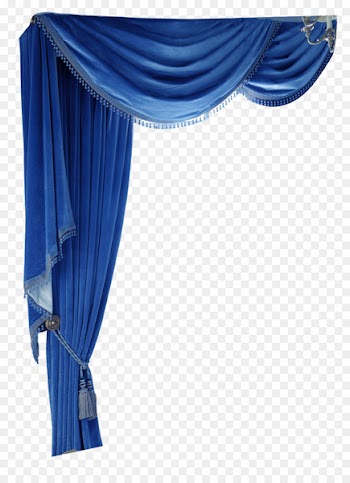Curtain Window Blue Shower - Blue curtains 