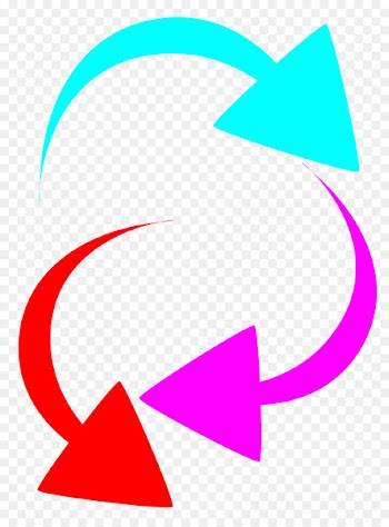 Curve Arrow Color Clip art - Curved Arrow Cliparts 