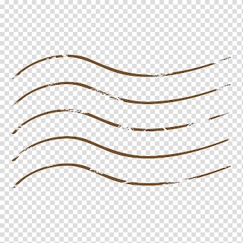 Curve brown lines illustration, Willard Park Postmark Postage stamp, Postmark stamp transparent background PNG clipart
