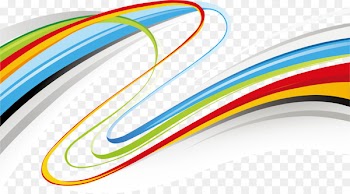 Curve Color Graphic arts Clip art - Jet ribbon 
