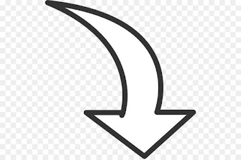 Curve Computer Icons Drawing Clip art - Black Arrowhead Cliparts 