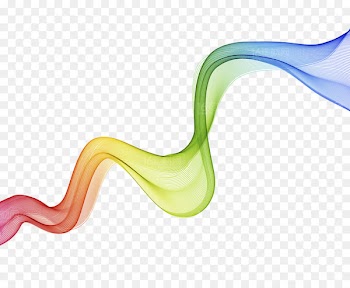 Curve Euclidean vector Line Wave Color - Color ribbon vector material 
