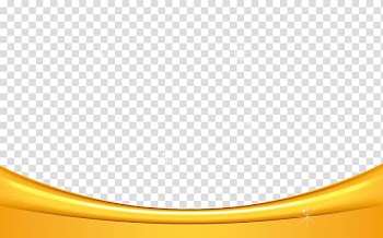 Curve gold ribbon illustration, Material Yellow Pattern, Gold border pattern transparent background PNG clipart