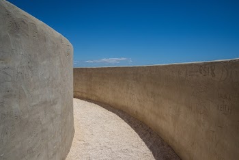 Curved Concrete Wall