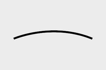 Curved line shape collage element | Free Vector Illustration - rawpixel