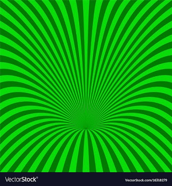 Curved radial stripe background - from curved rays vector image
