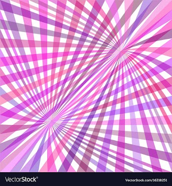 Curved ray background - graphic from striped rays vector image