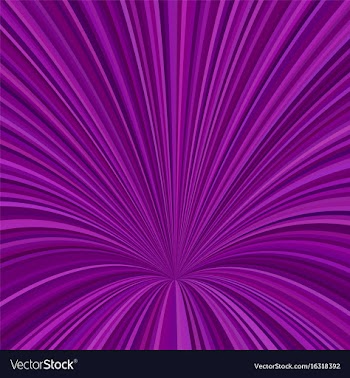 Curved ray background - graphic from striped rays vector image