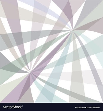 Curved ray background - graphic vector image