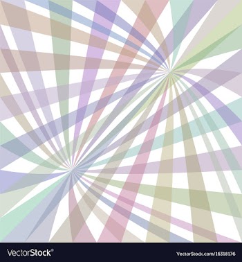 Curved ray background - graphic vector image