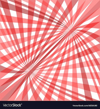 Curved ray background - graphic vector image