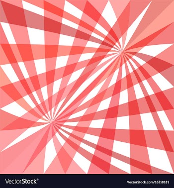 Curved ray background - graphic vector image