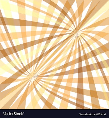 Curved ray background - graphic vector image