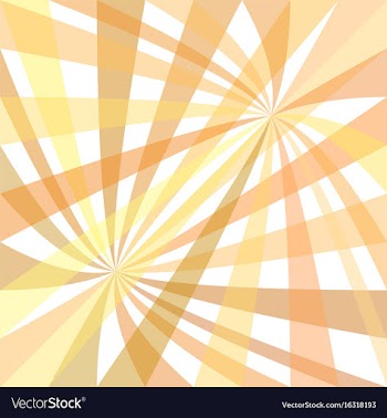 Curved ray background - graphic vector image