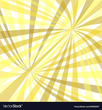 Curved ray background - graphic vector image
