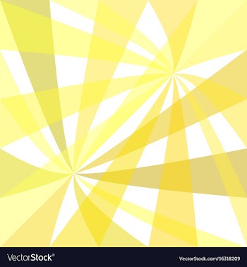 Curved ray background - graphic vector image