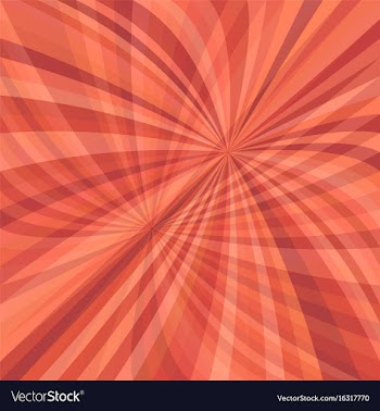 Curved ray burst background - design from curved vector image