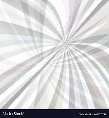 Curved ray burst background - graphic from curves vector image