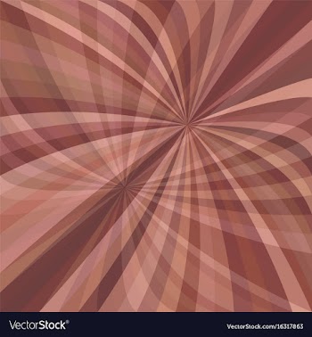 Curved ray burst background - graphic from vector image