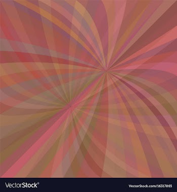 Curved ray burst background vector image