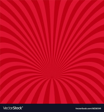Curved ray burst background vector image