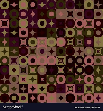 Curved shape pattern background - colorful vector image