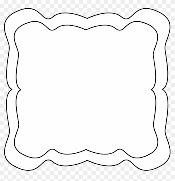 Curvy Frame - Zig Zag Frame Png