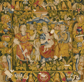 Cushion cover depicting Faith, Charity, | Free Photo - rawpixel
