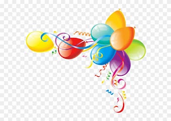 Custom 8th Birthday Party Invitation Balloons Card