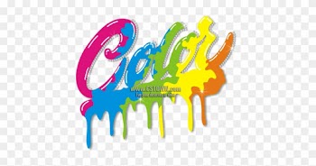 Custom Colorful Word Color Printable Heat Transfer - Illustration