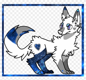 Custom Space Cat/wolf By Rushitheviolineater - Cartoon