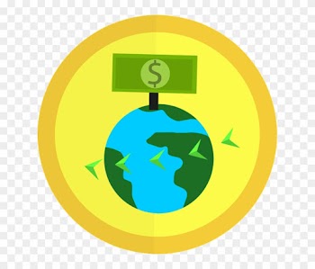 Custom Spark-plug - Earth And Money Icon
