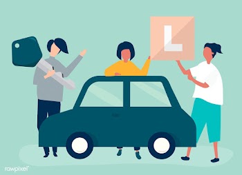 Customer buying a new car with LNG gas system | Free stock vector - 480422